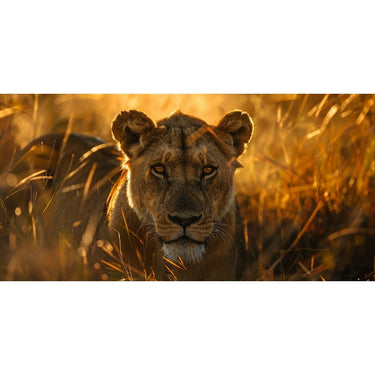 5 Piece Lion Painting